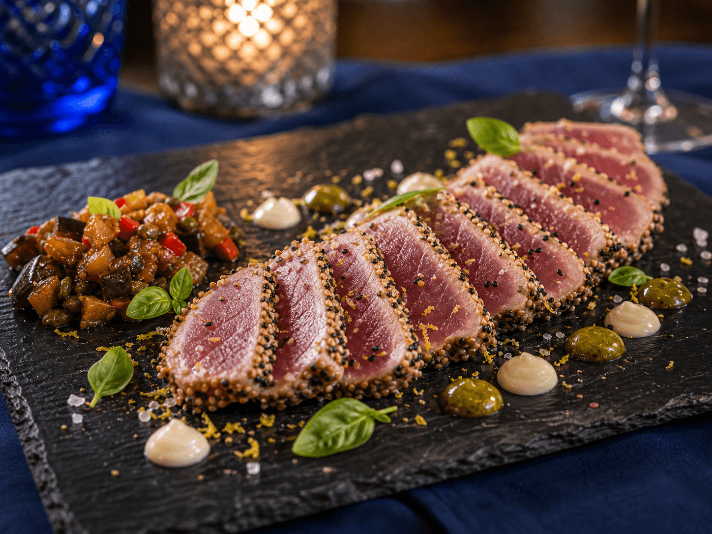 Tagliata di Tonno alla Siciliana
