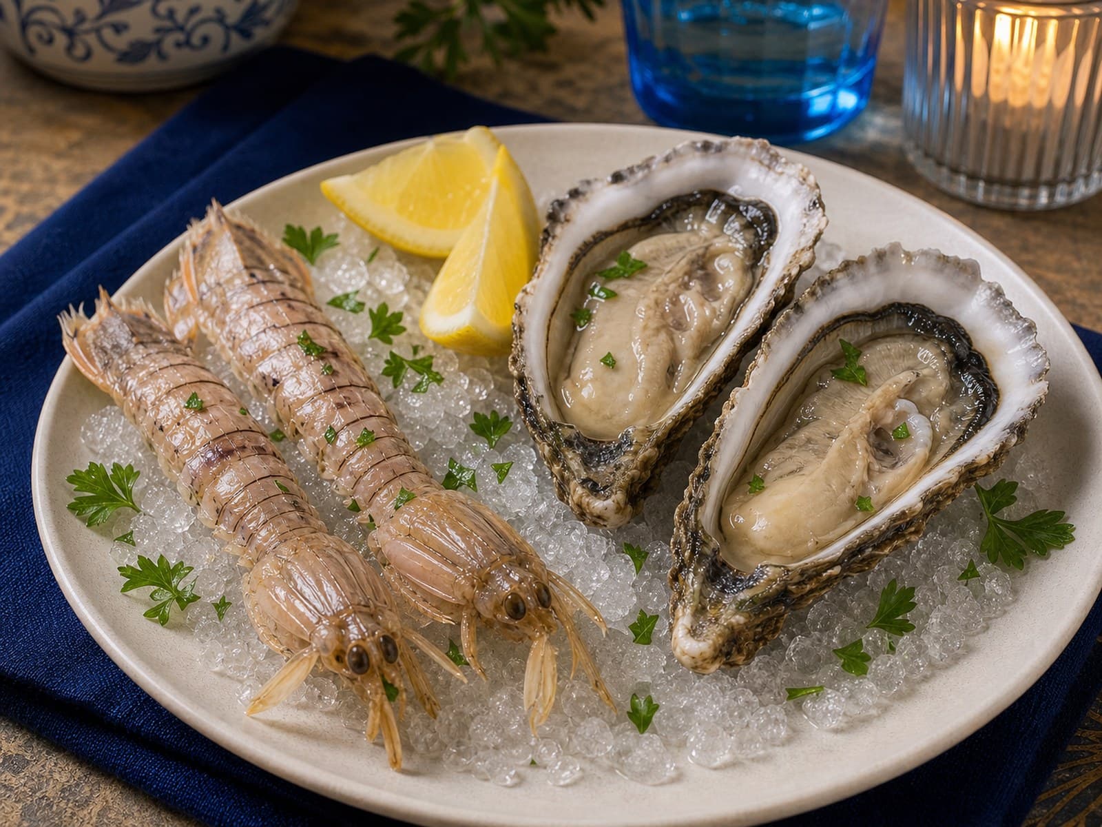 Misto Ostriche e Cicale di Mare